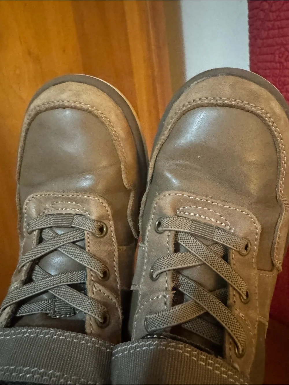 Stride Rite Ryker Brown Shoes Size 13